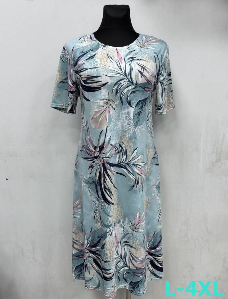 Sukienki damskie (Polska produkt ) Roz L-4XL, 1 Kolor Paczka 5 szt